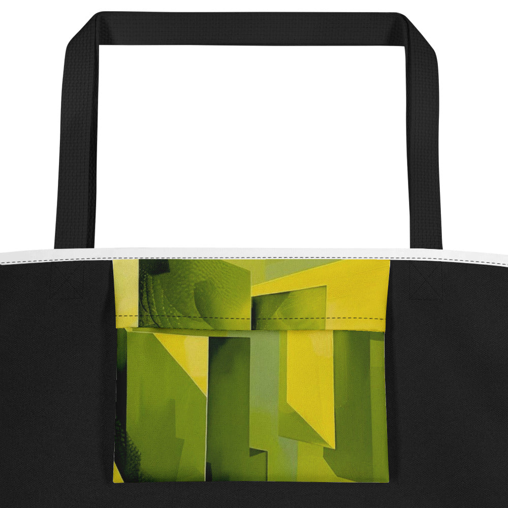 GOLF GAME TOTE — All-Over Print Large Tote Bag