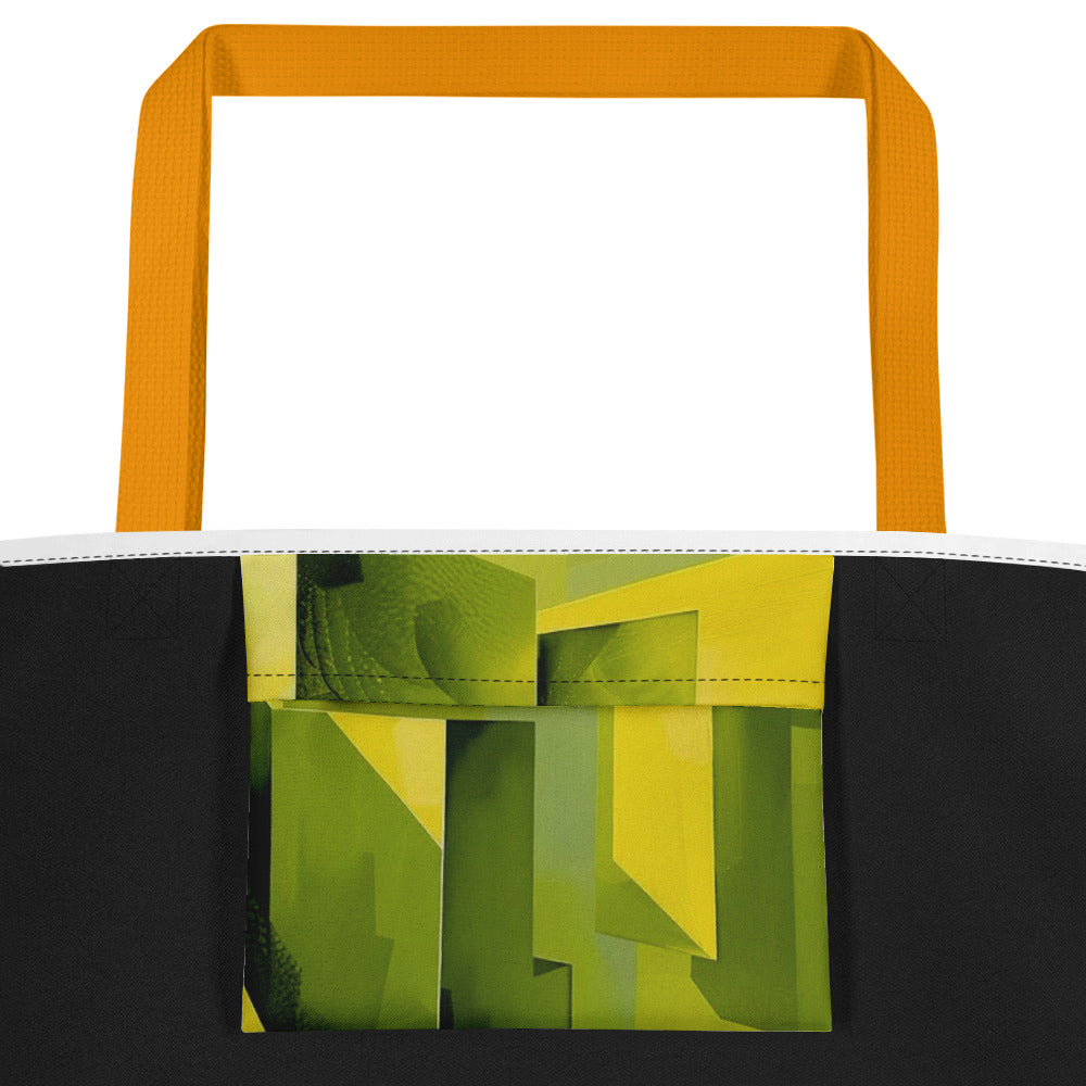GOLF GAME TOTE — All-Over Print Large Tote Bag