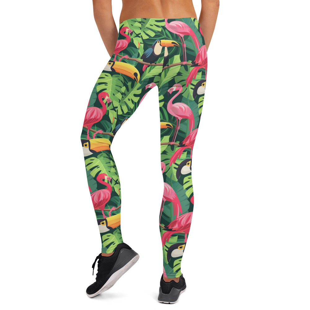 Tropical Birds - Leggings