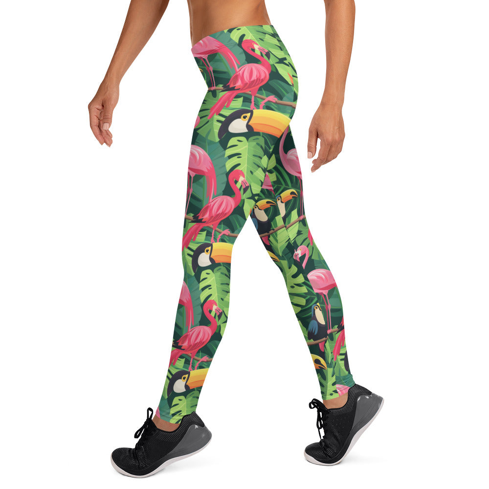 Tropical Birds - Leggings