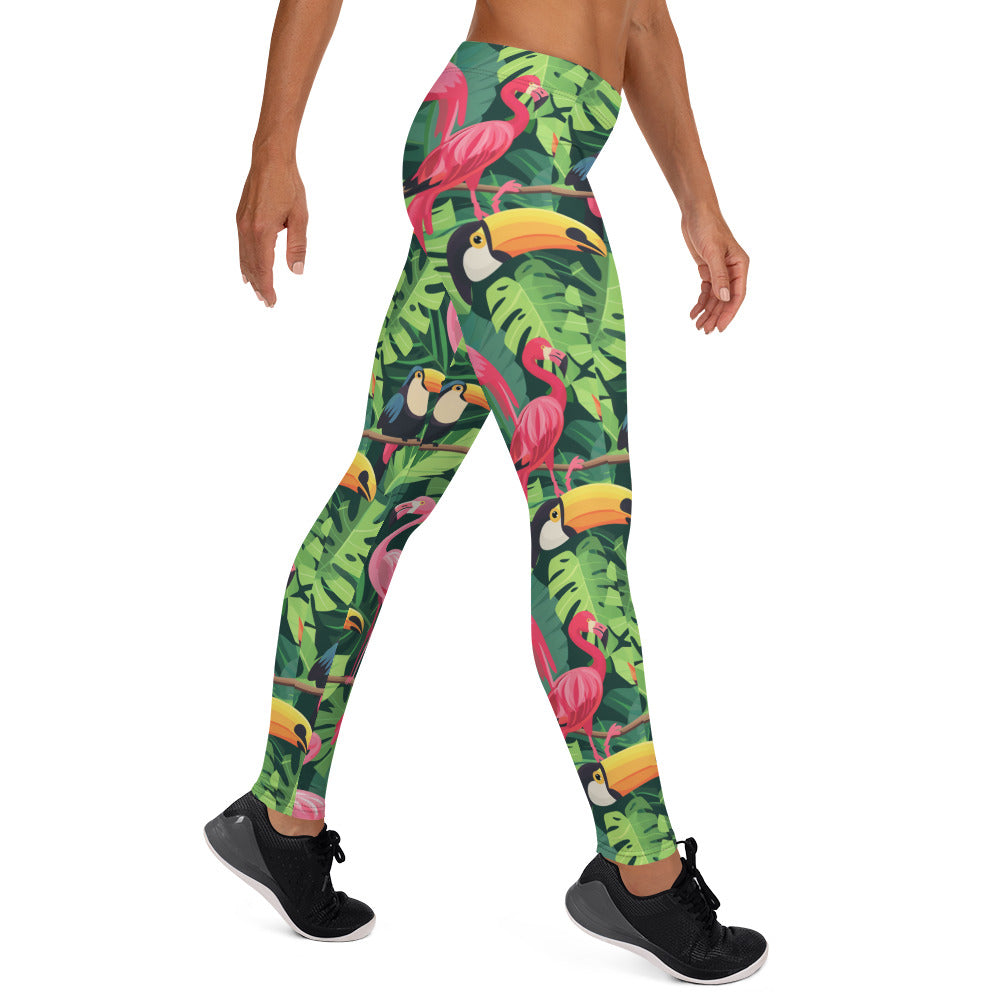Tropical Birds - Leggings