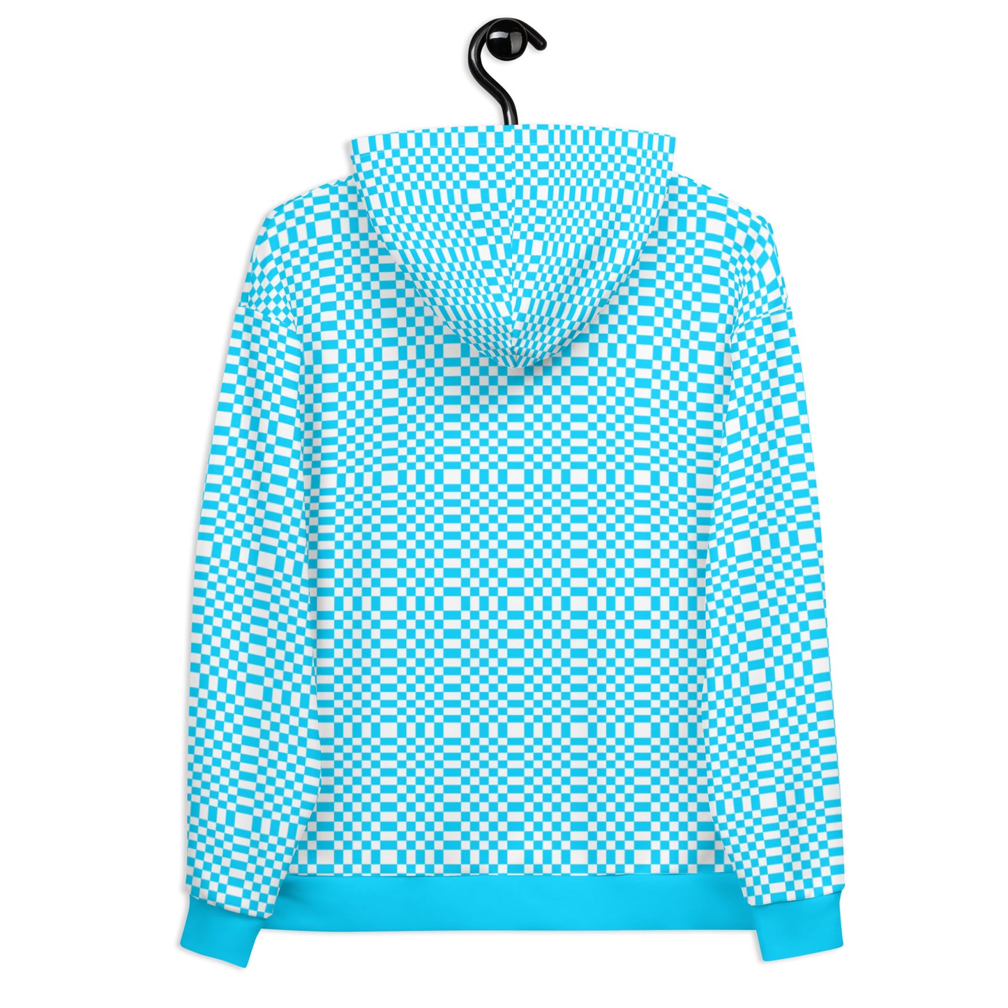 Light Blue & White - Men Hoodie