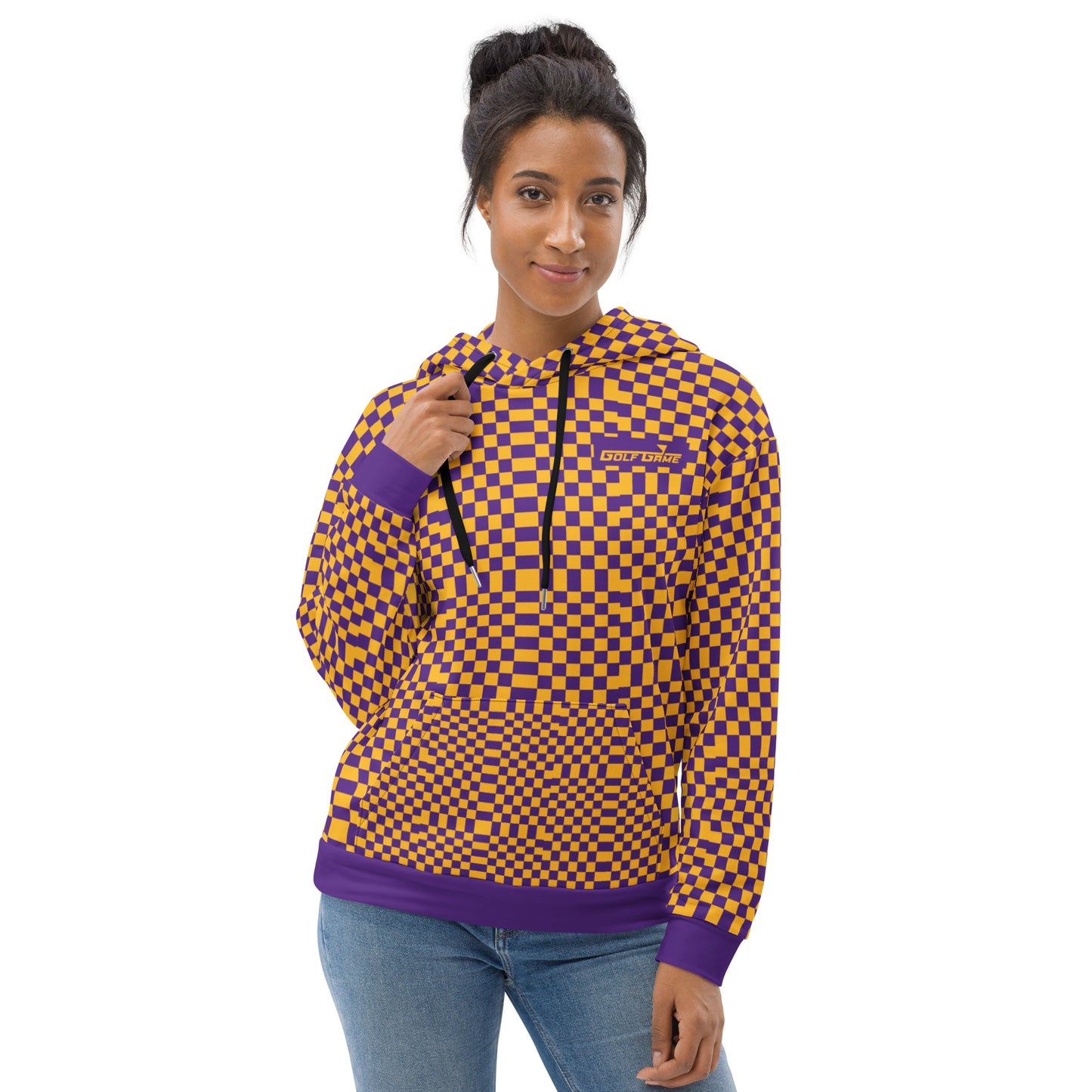 Purple & Gold — Women Hoodie