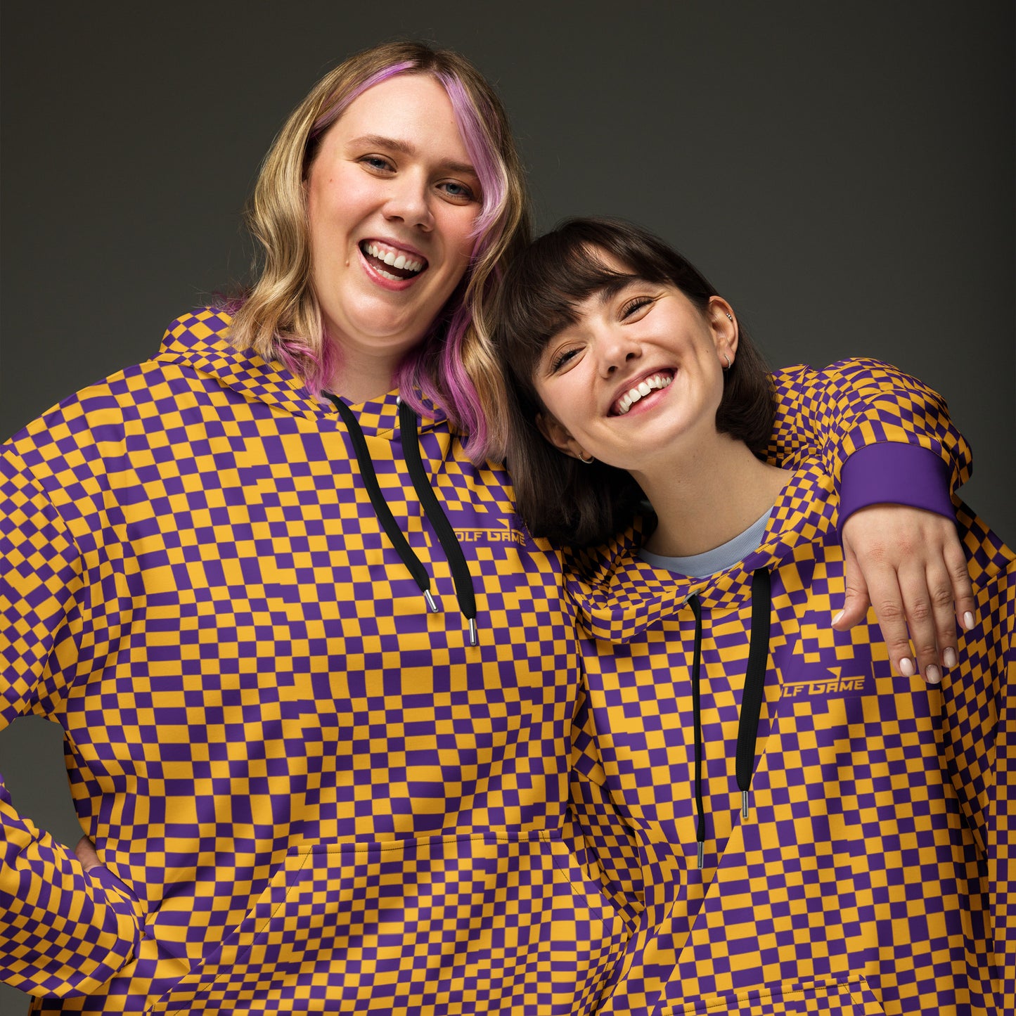 Purple & Gold — Women Hoodie