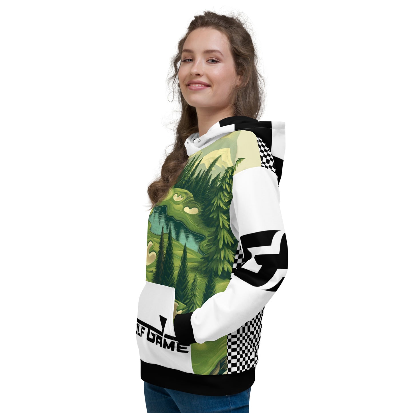 All-Over Golf Course — Women Hoodie