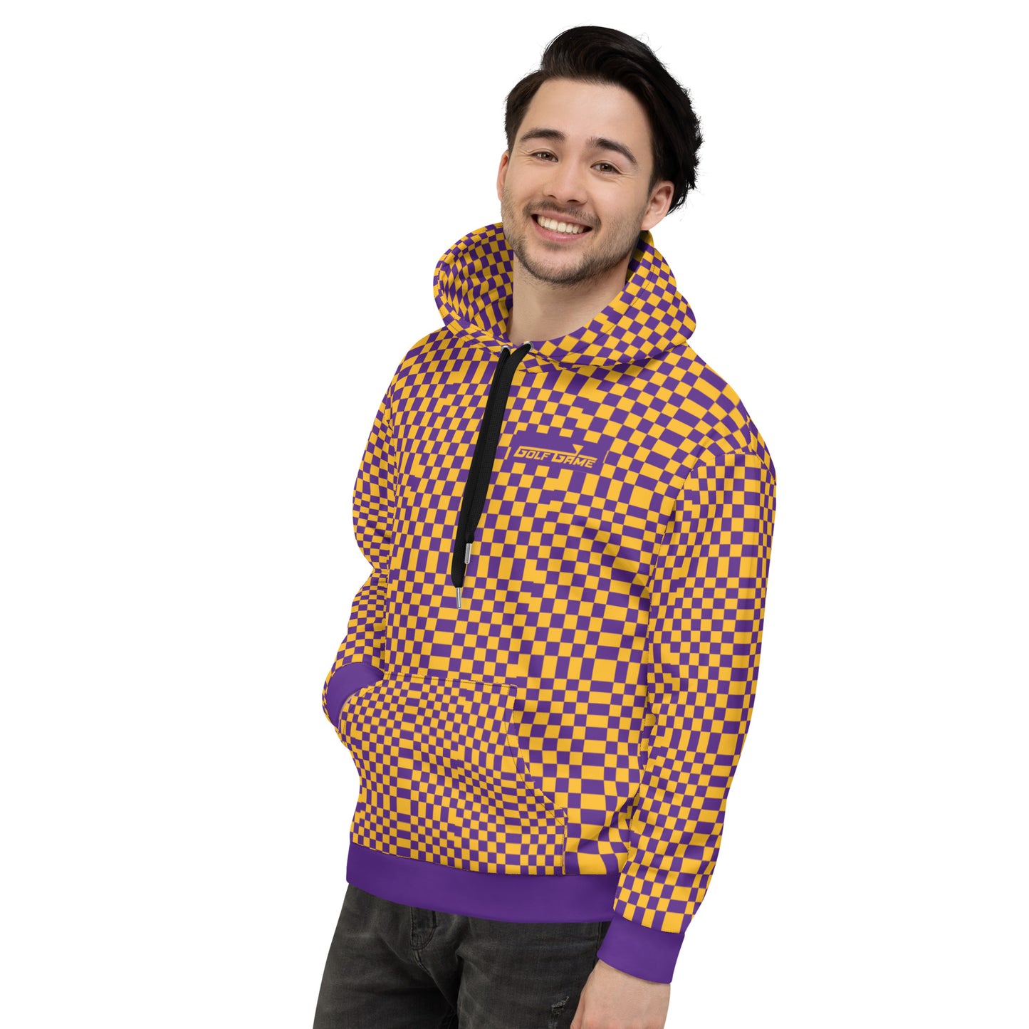 Purple & Gold - Men Hoodie