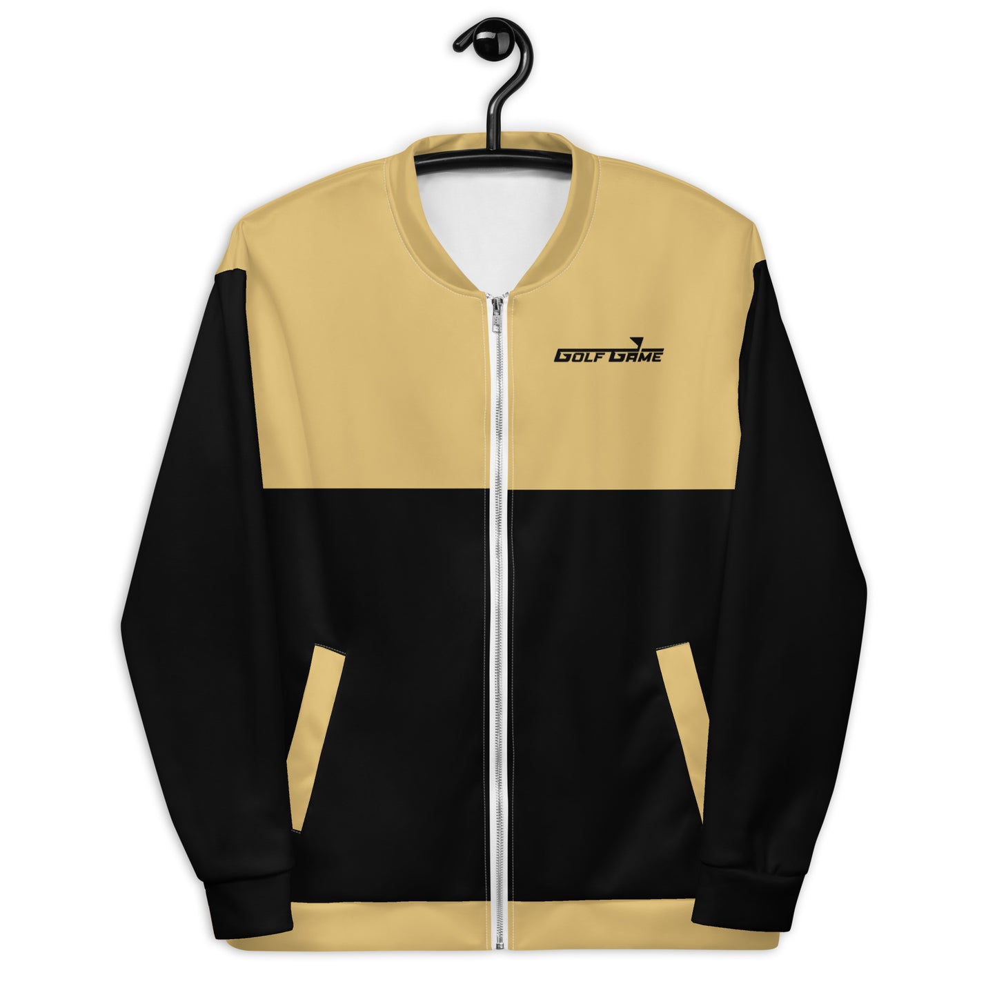 Black and Gold — Men Bomber Jacket