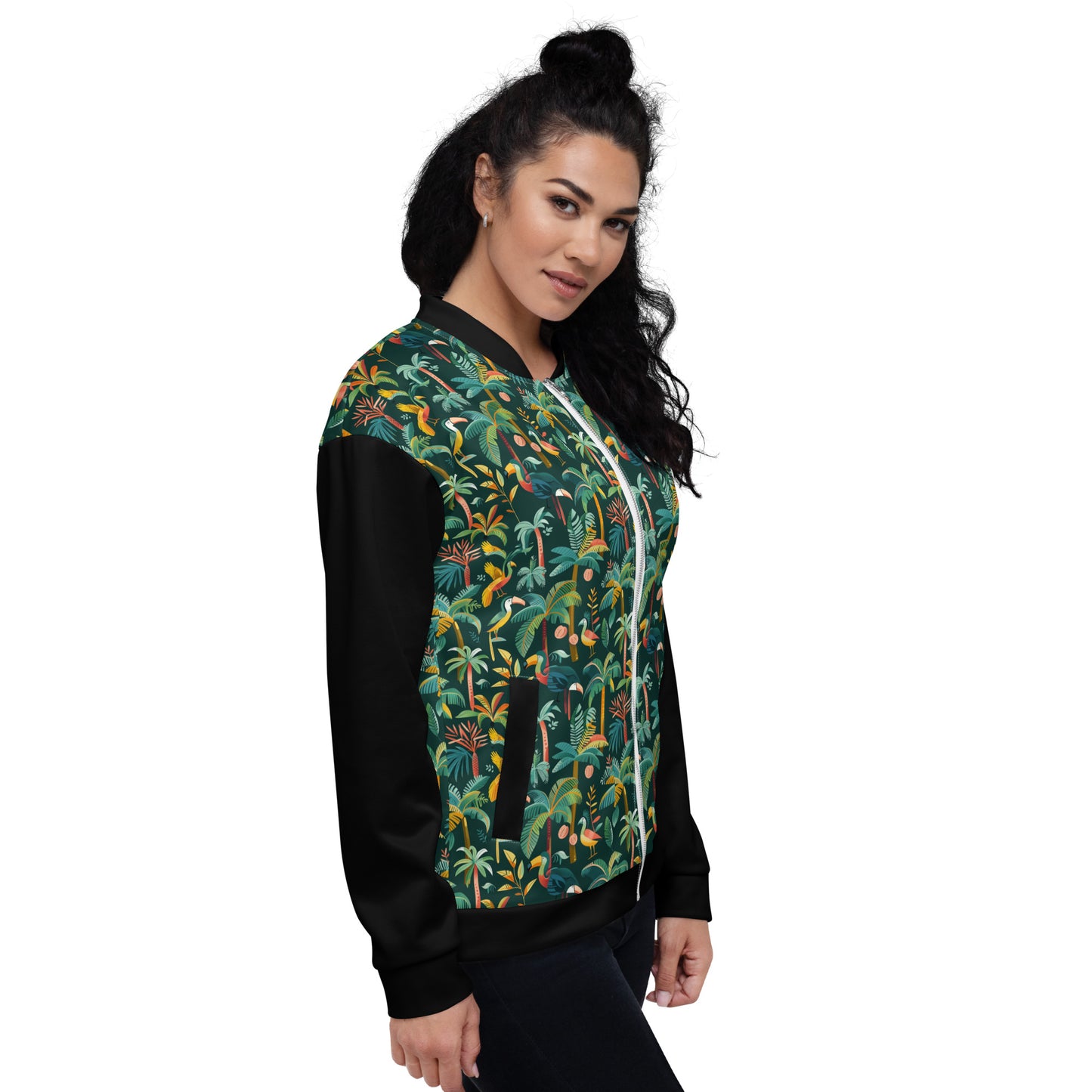 TROPICAL — Women Bomber Jacket