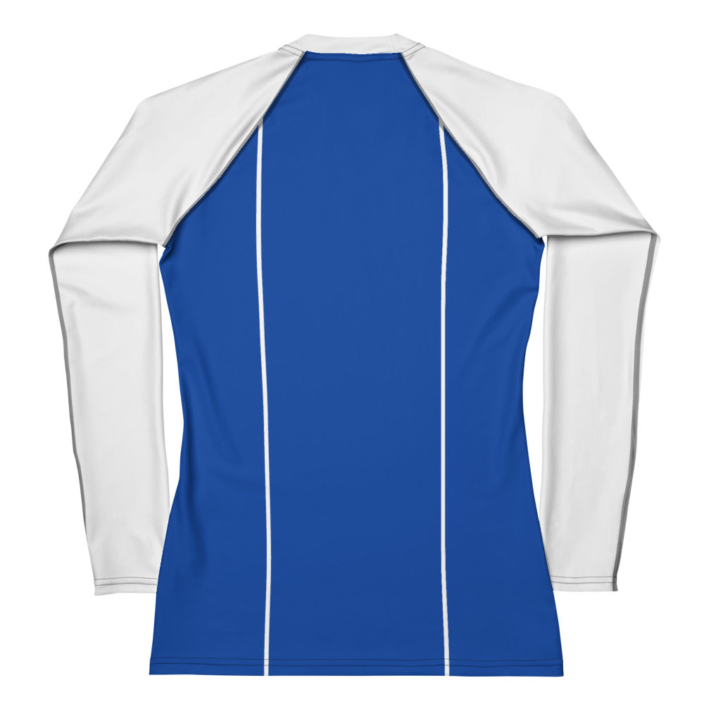 Lively Blue — Women's Rash Guard