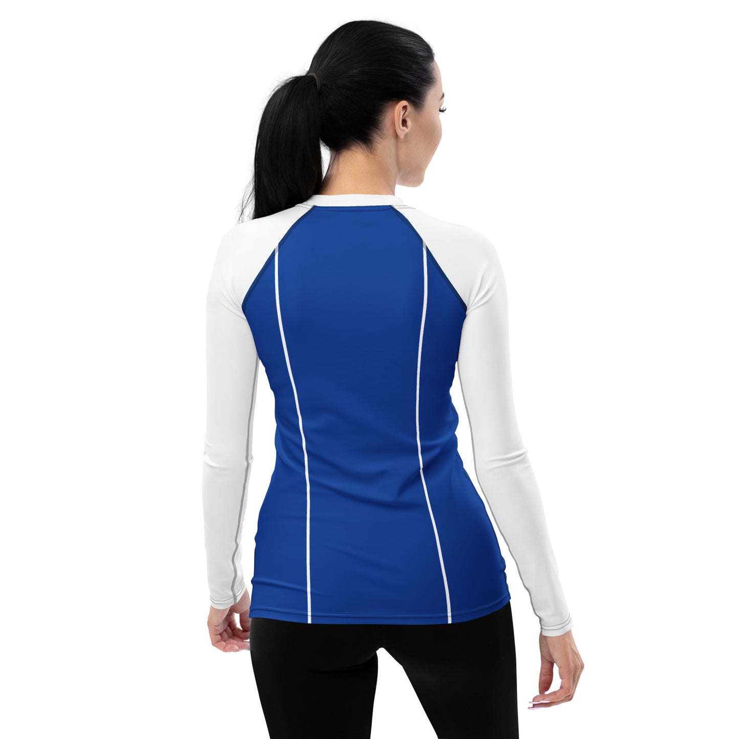 Lively Blue — Women's Rash Guard