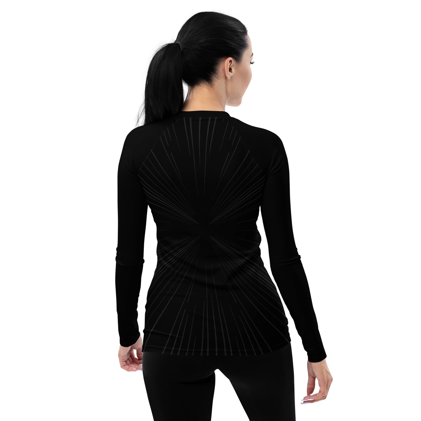 Black Long-Sleeve — Women's Rash Guard