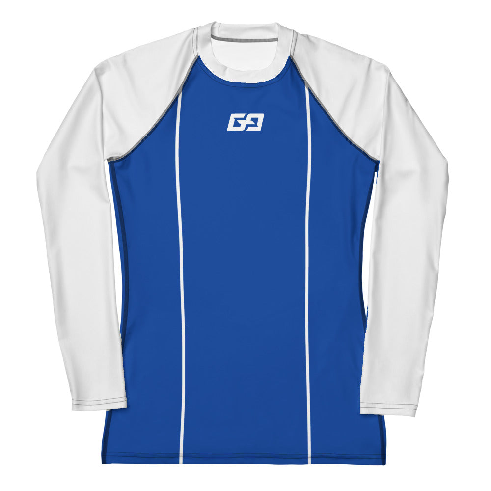 Lively Blue — Women's Rash Guard