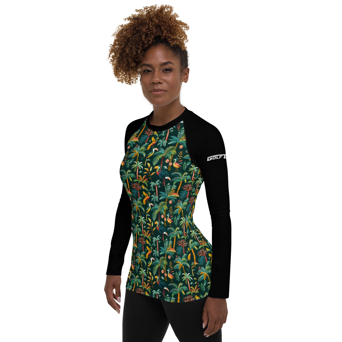 TROPICAL GOLF LONG SLEEVE — Women's Rash Guard