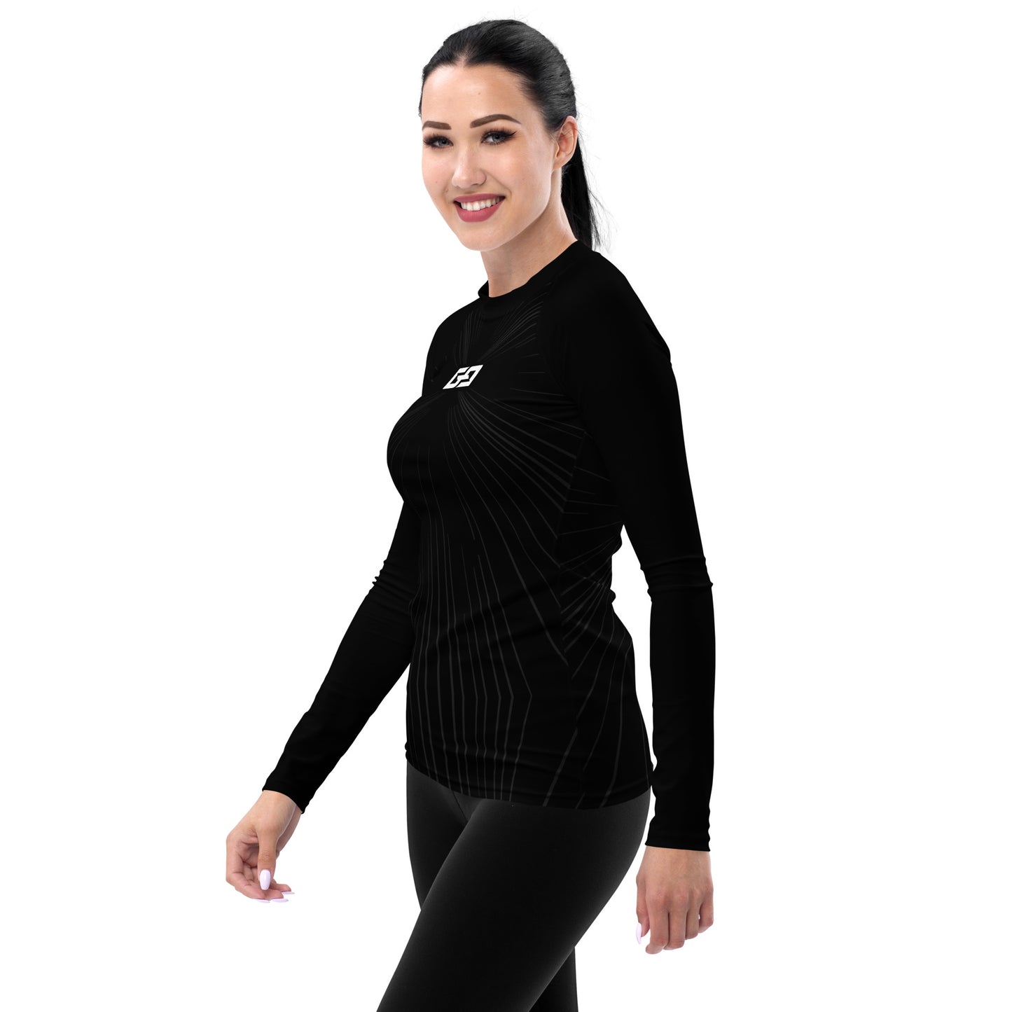 Black Long-Sleeve — Women's Rash Guard