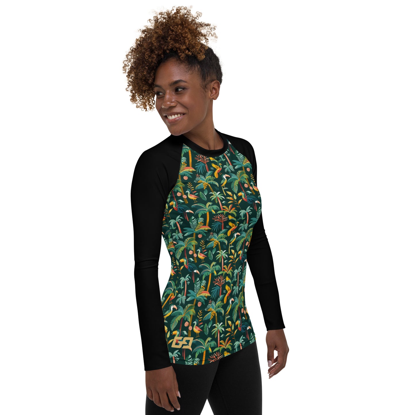 TROPICAL GOLF LONG SLEEVE — Women's Rash Guard