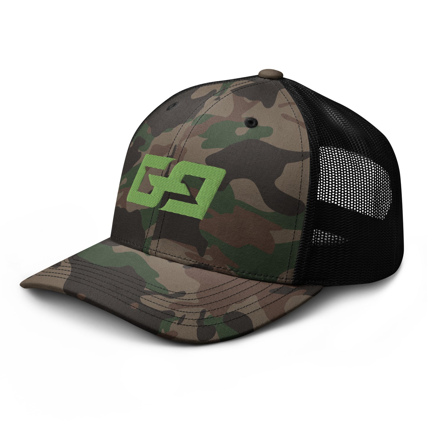 GG - Camouflage trucker hat