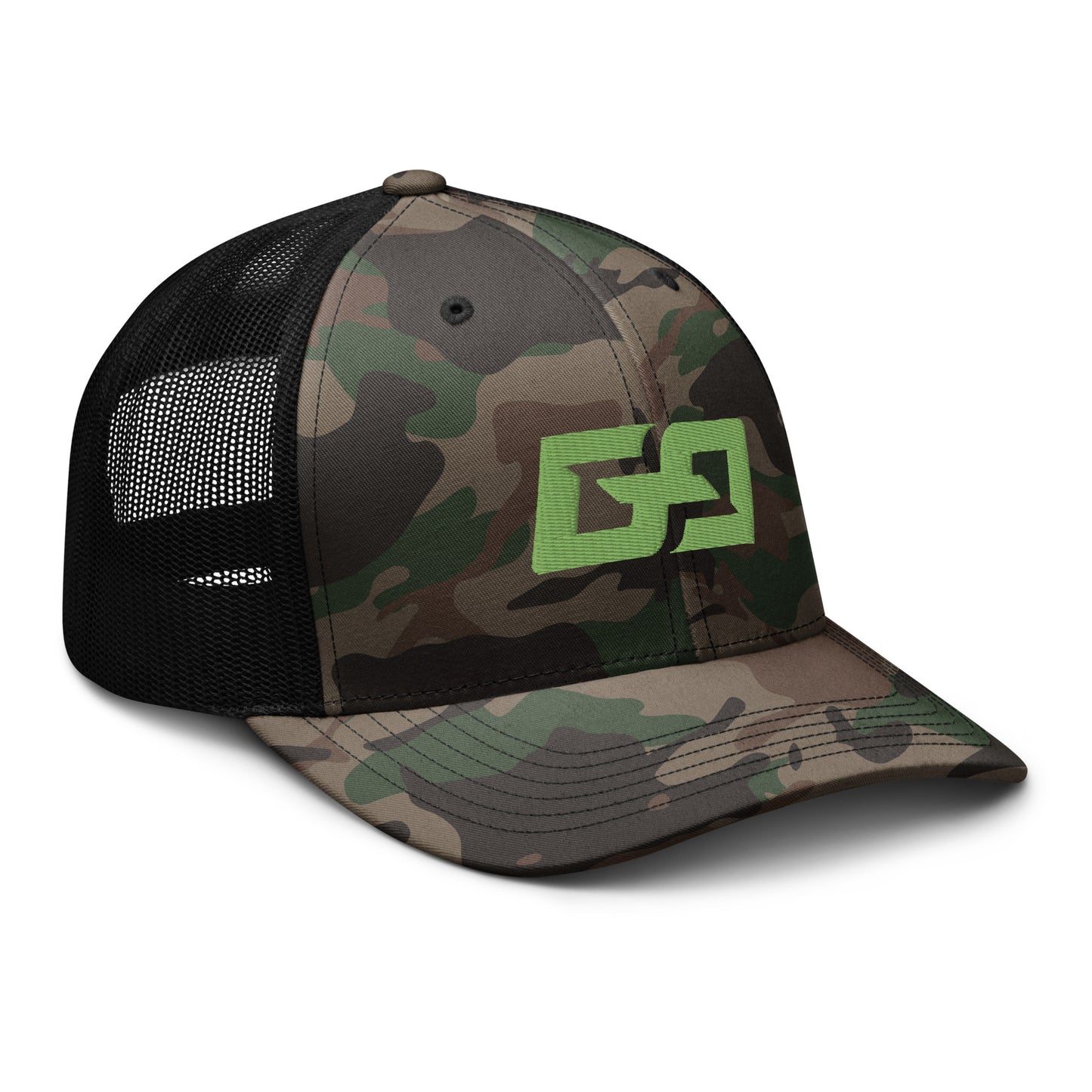 GG - Camouflage trucker hat