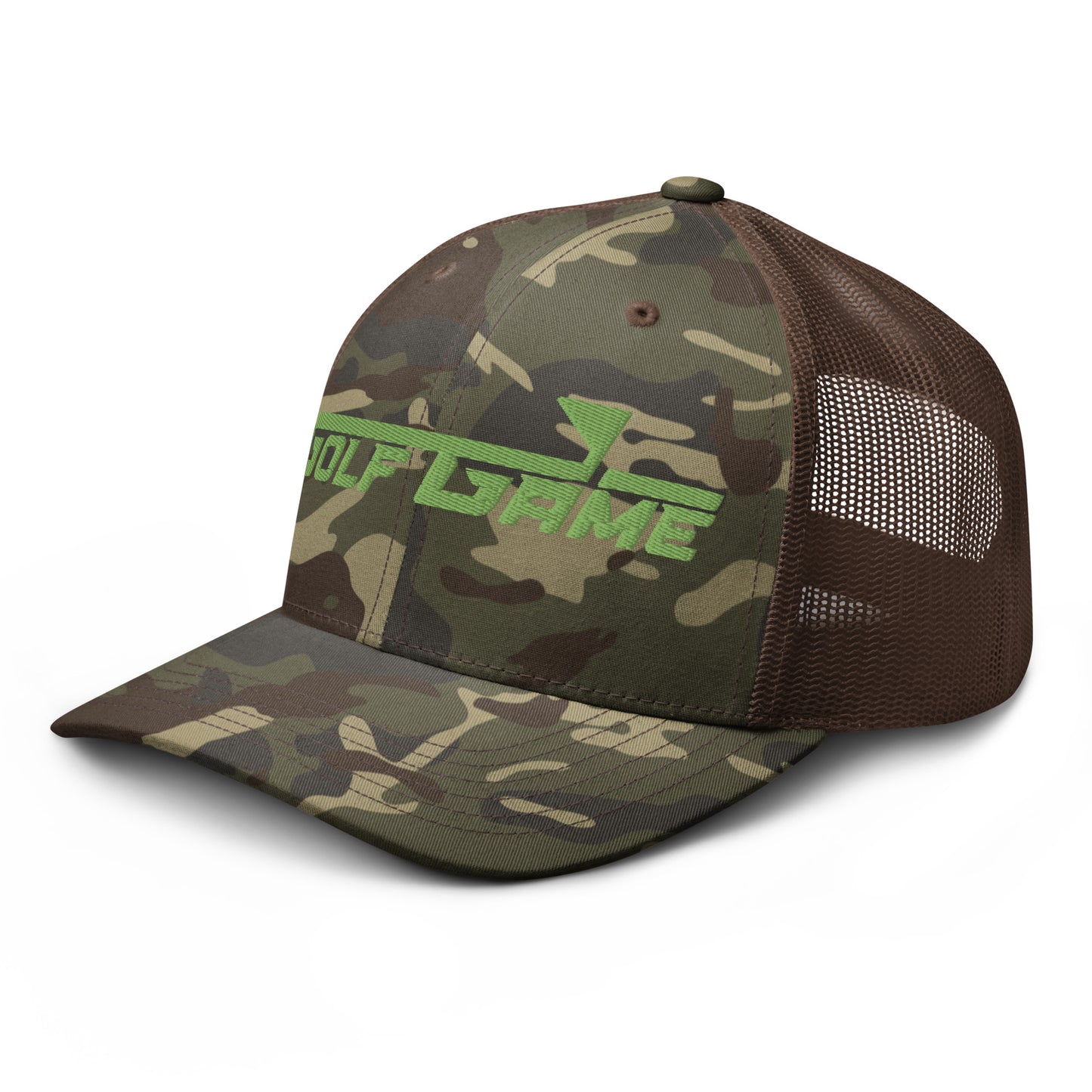 Golf Game - Camouflage trucker hat