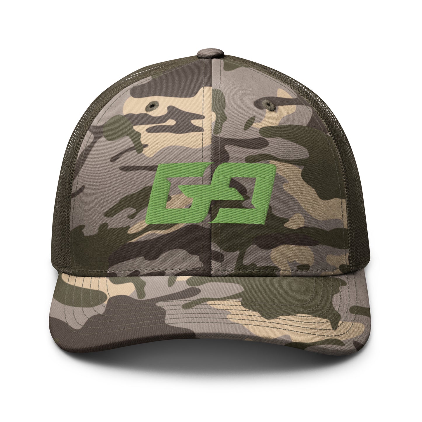 GG - Camouflage trucker hat