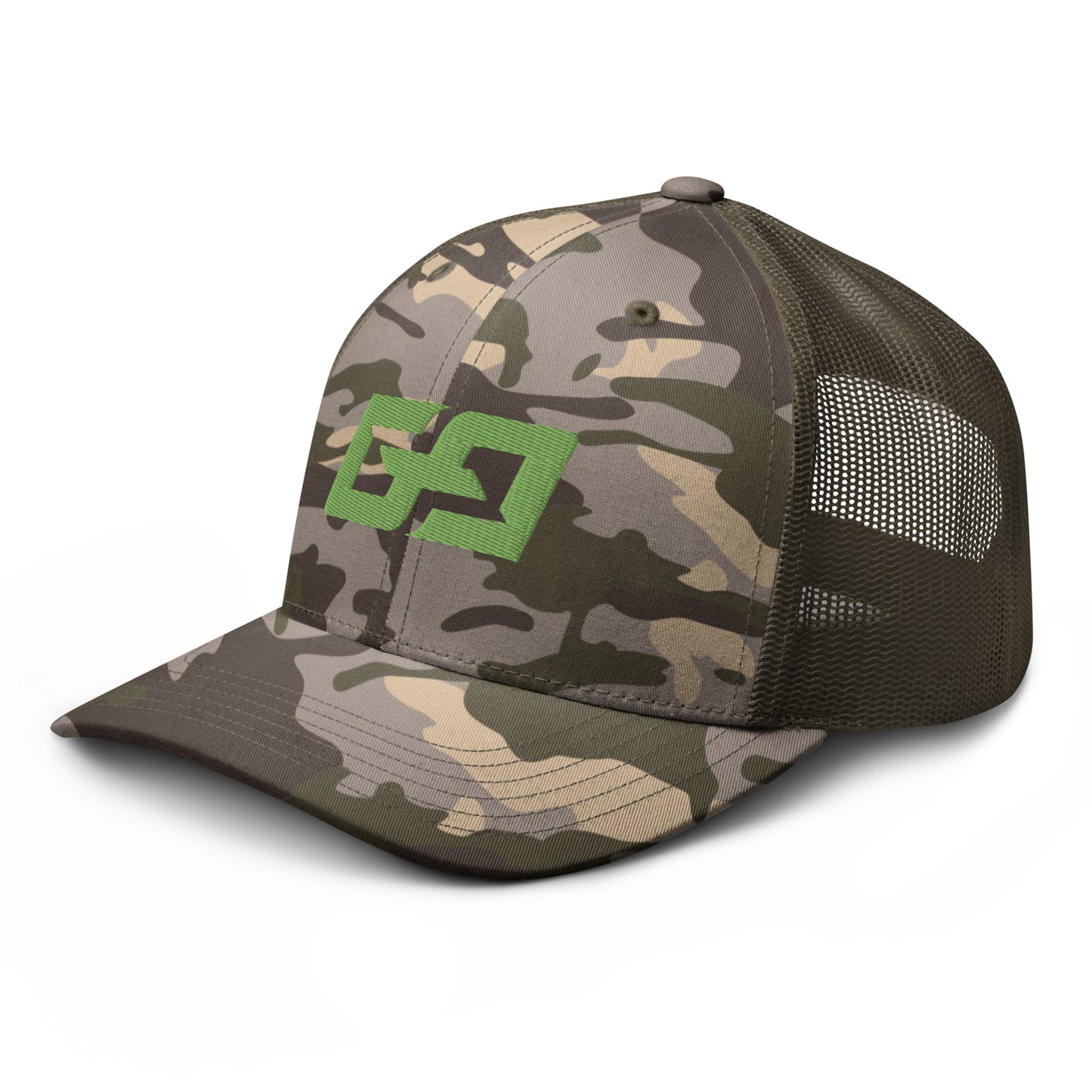 GG - Camouflage trucker hat