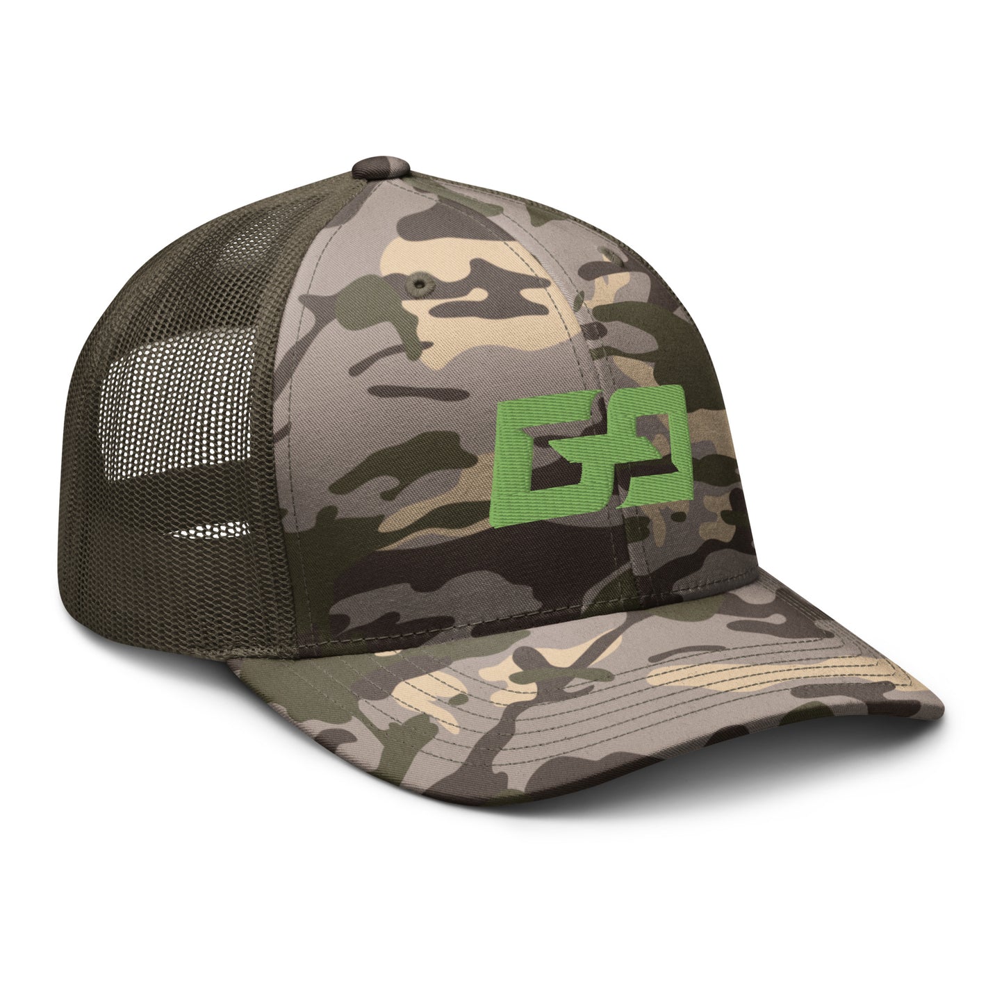 GG - Camouflage trucker hat