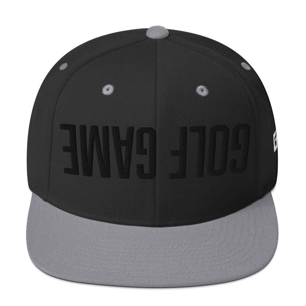 Golf Game Upside Down - Snapback Hat