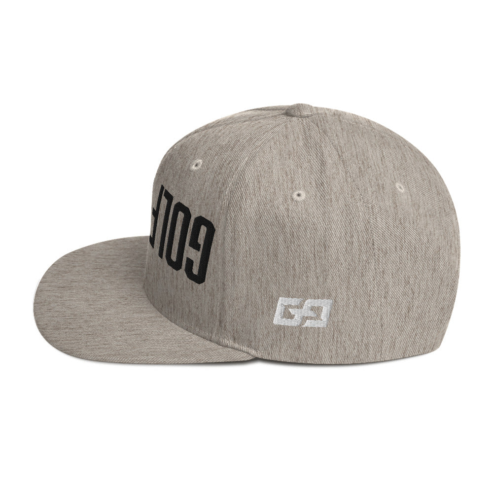 Golf Game Upside Down - Snapback Hat