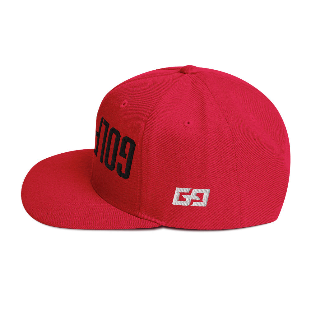 Golf Game Upside Down - Snapback Hat