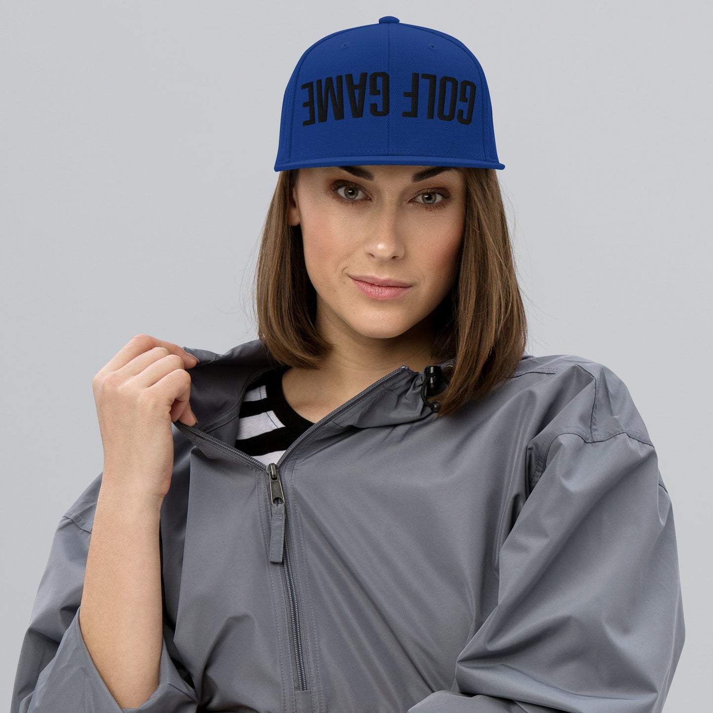 Golf Game Upside Down - Snapback Hat