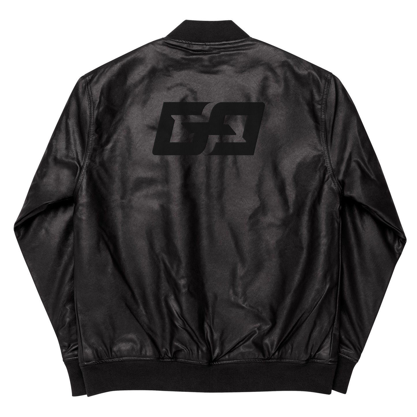 Golf Game — Leather Bomber Jacket