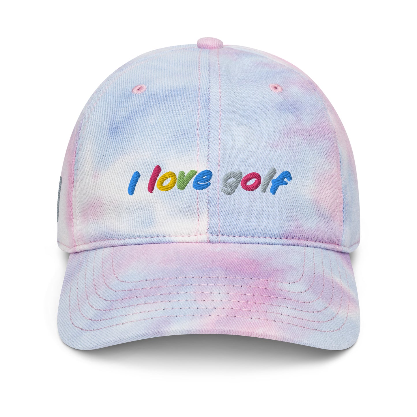 I love golf — Tie dye hat