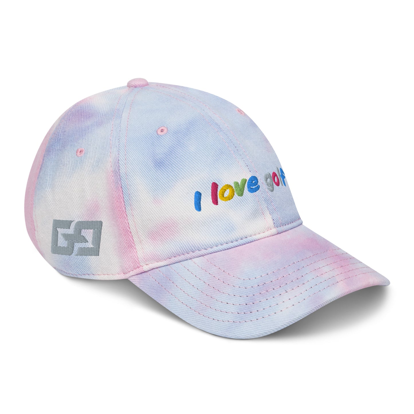I love golf — Tie dye hat