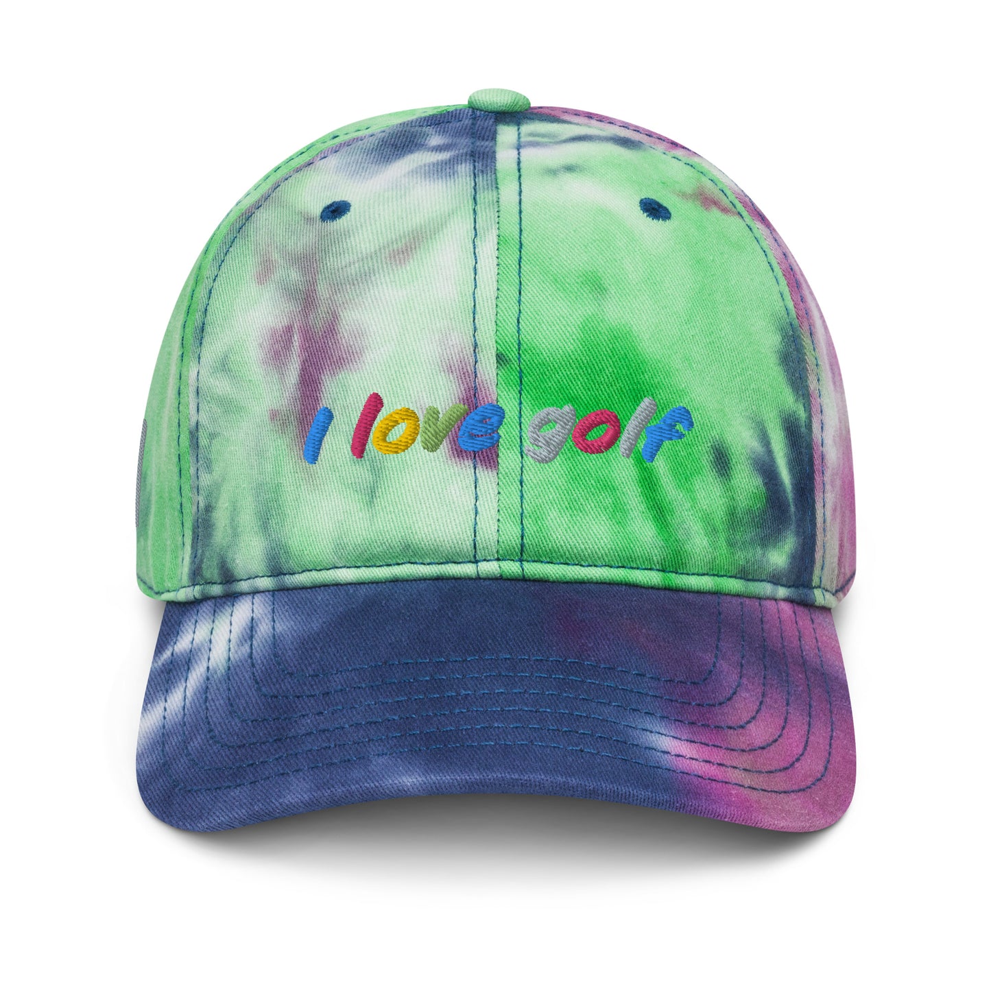 I love golf — Tie dye hat
