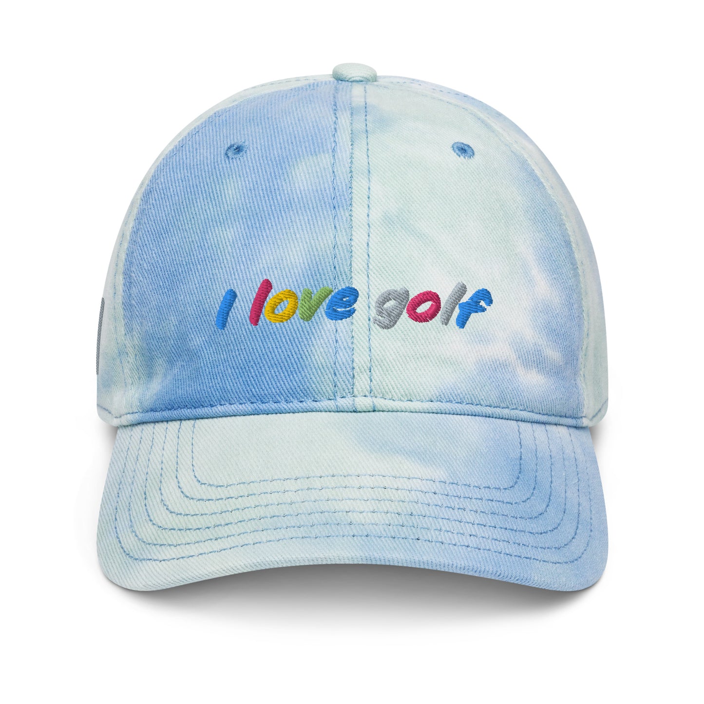 I love golf — Tie dye hat