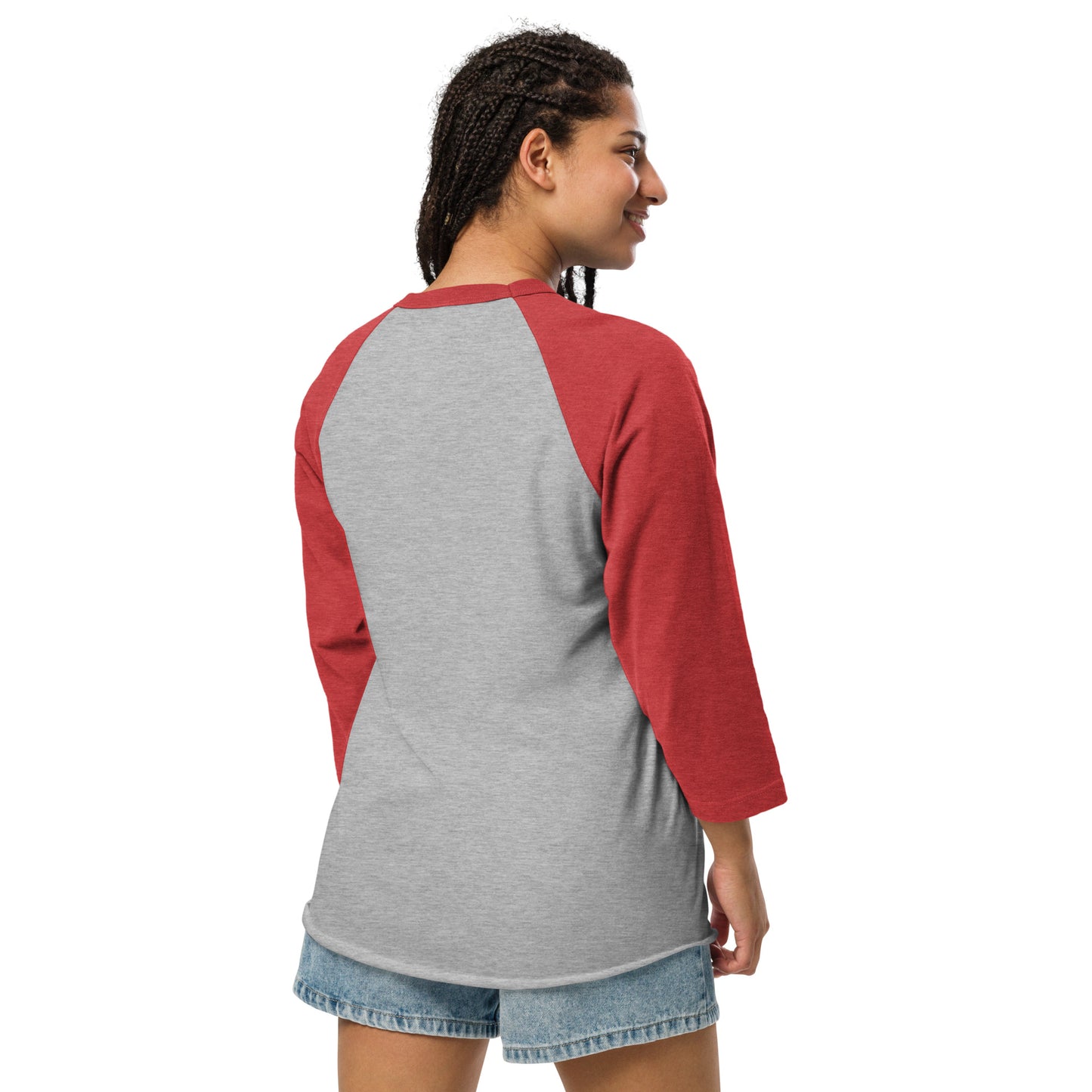 Golf Game Logo — 3/4 sleeve raglan shirt