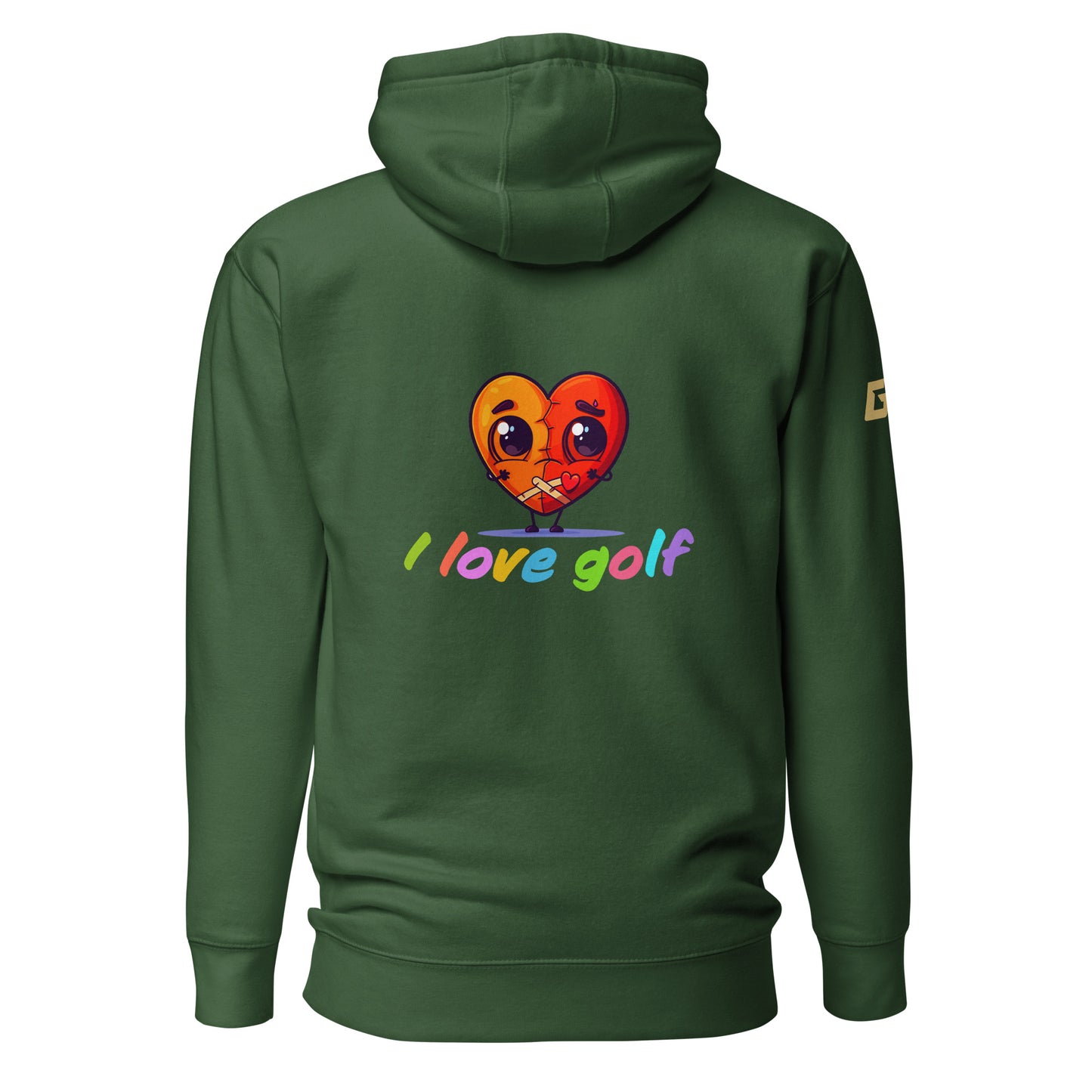 I love golf - Women Hoodie
