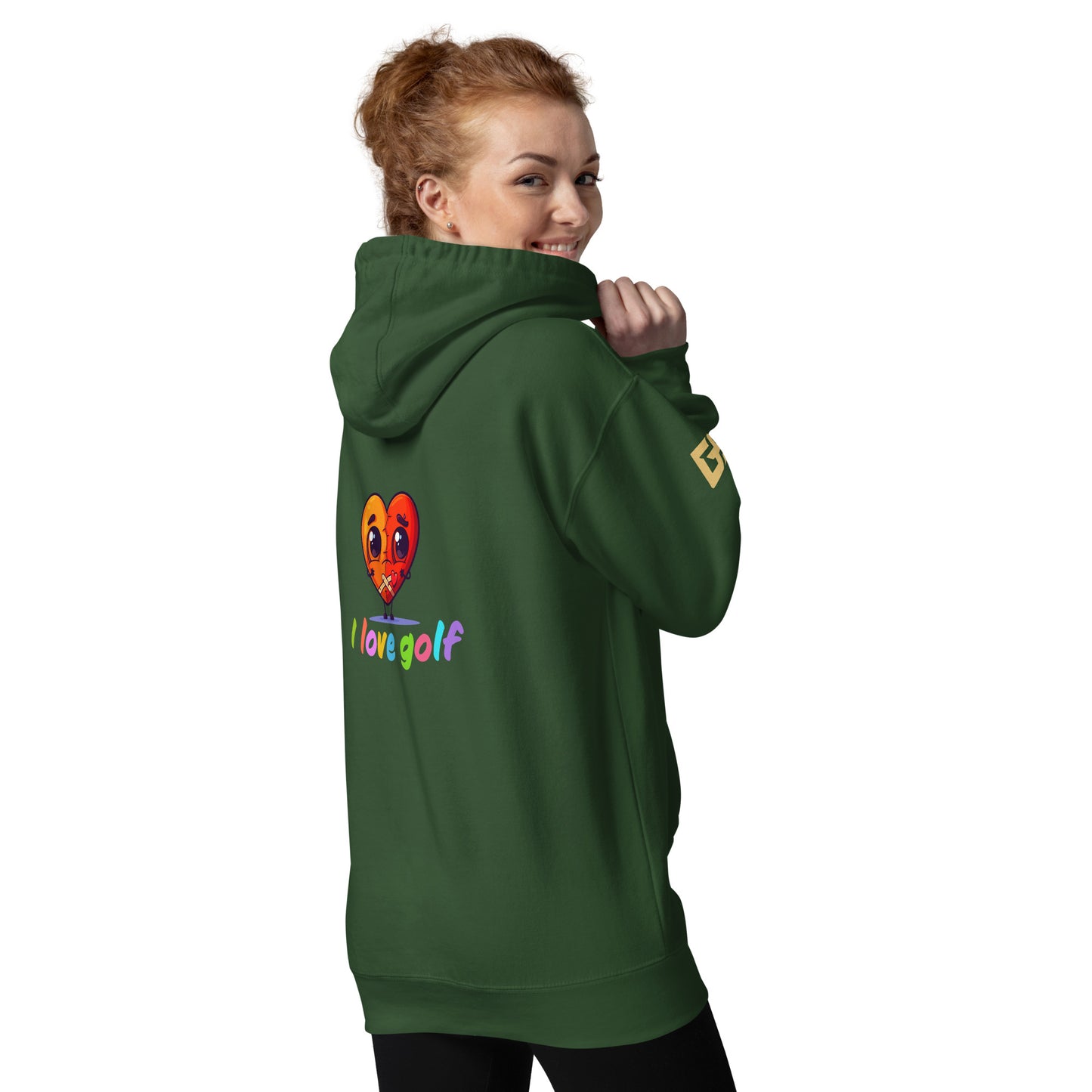 I love golf - Women Hoodie