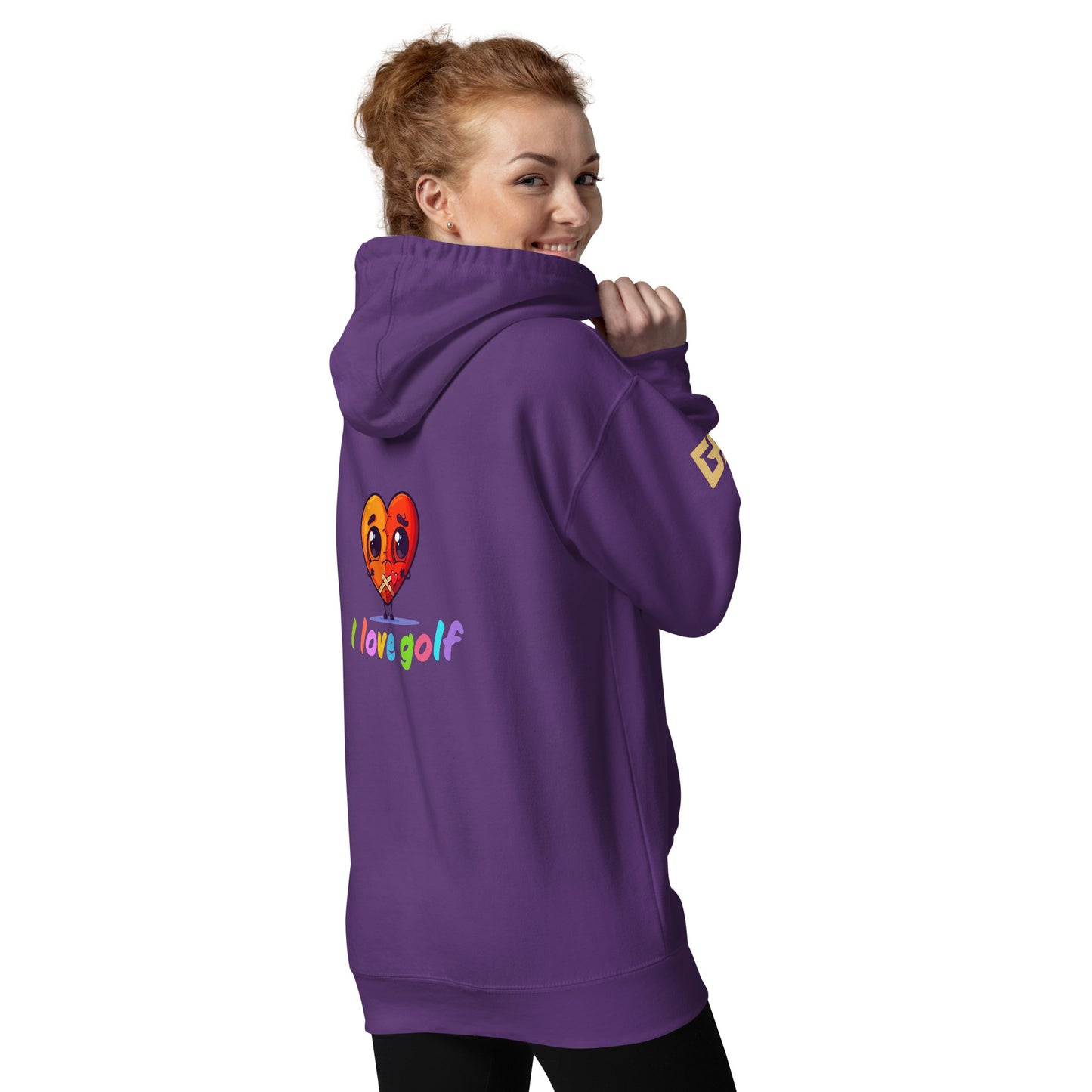 I love golf - Women Hoodie