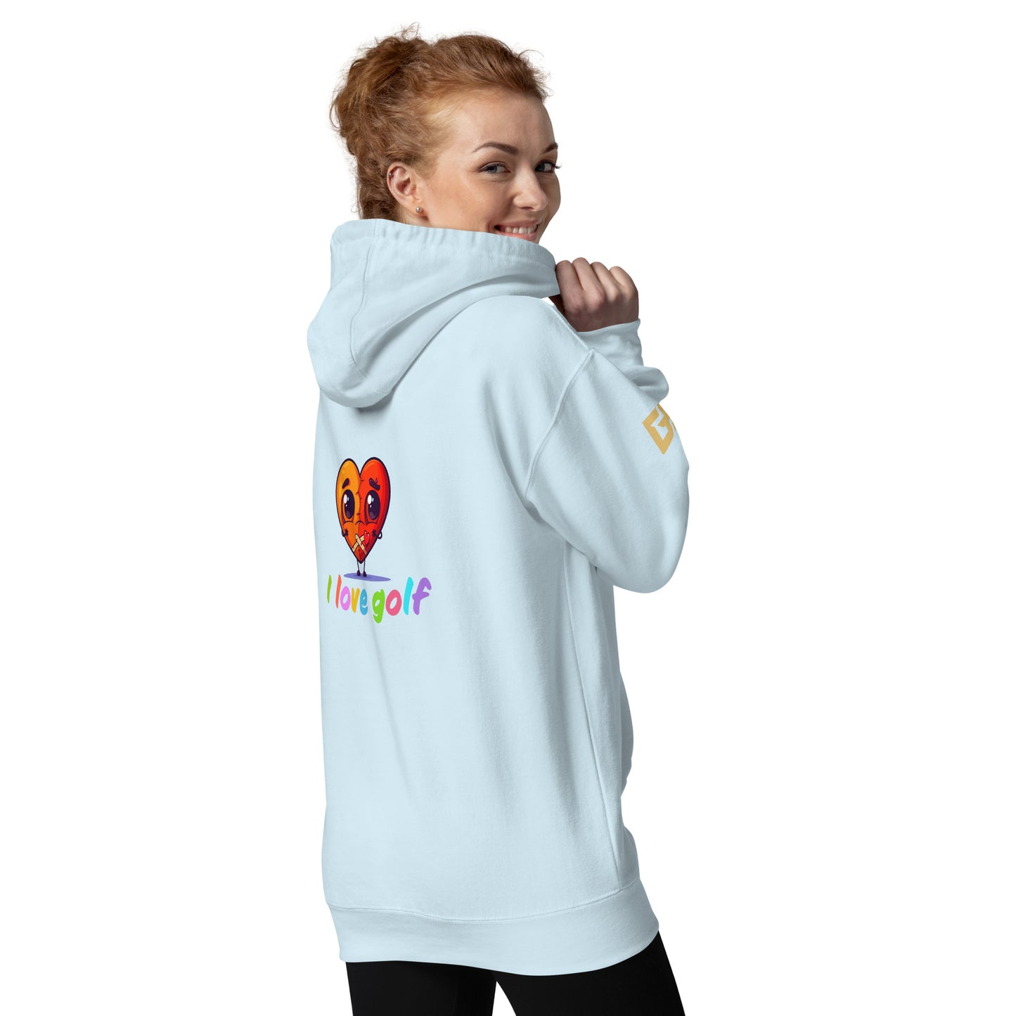 I love golf - Women Hoodie