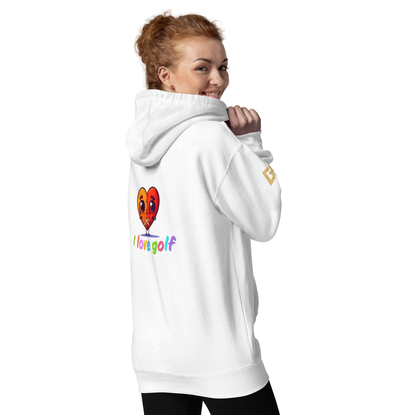 I love golf - Women Hoodie