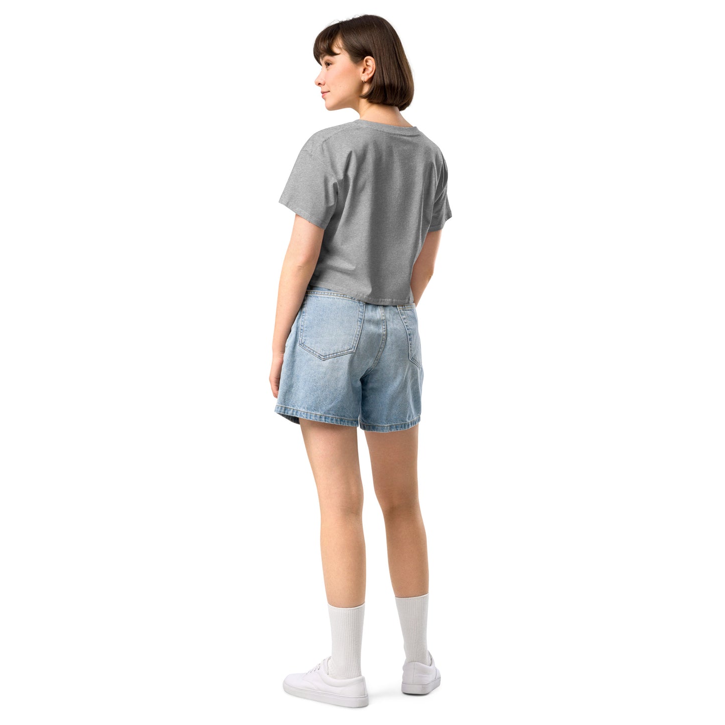 I HEART GOLF — Women’s crop top