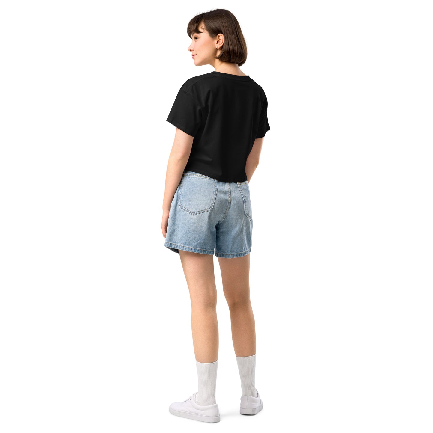 I HEART GOLF — Women’s crop top