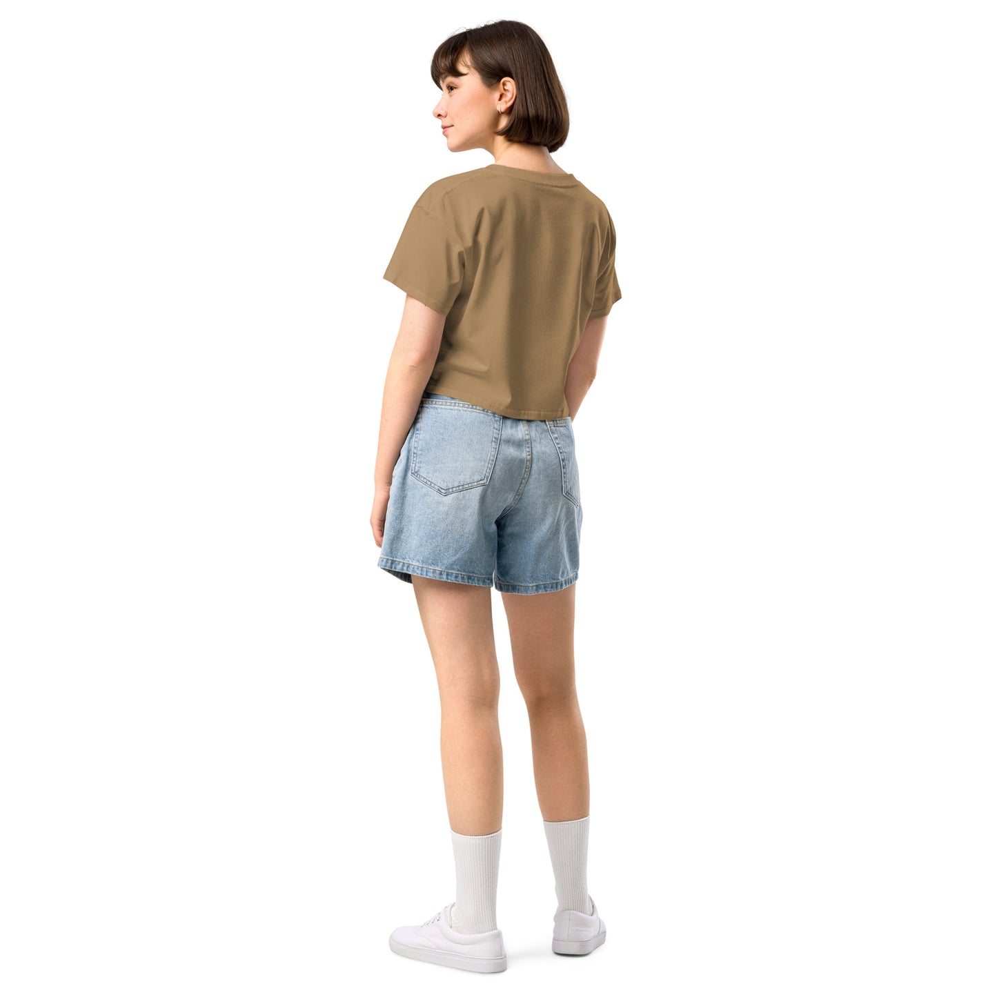 I HEART GOLF — Women’s crop top