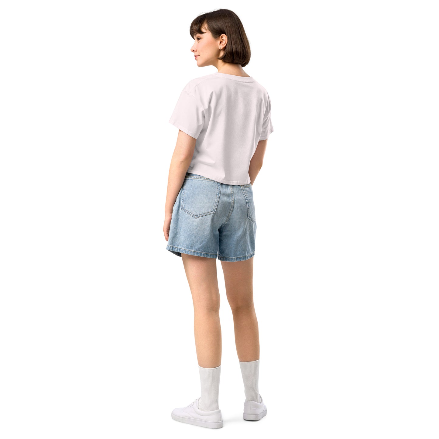 I HEART GOLF — Women’s crop top