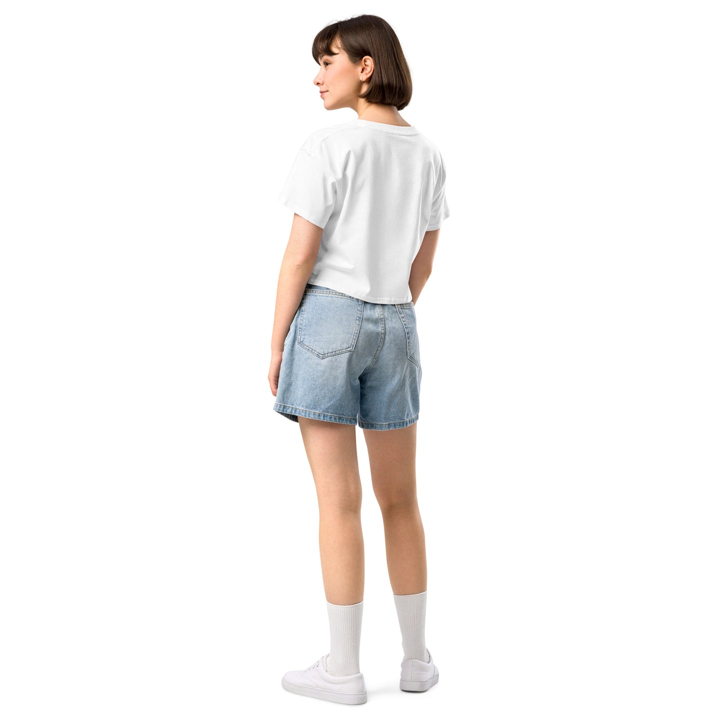 I HEART GOLF — Women’s crop top
