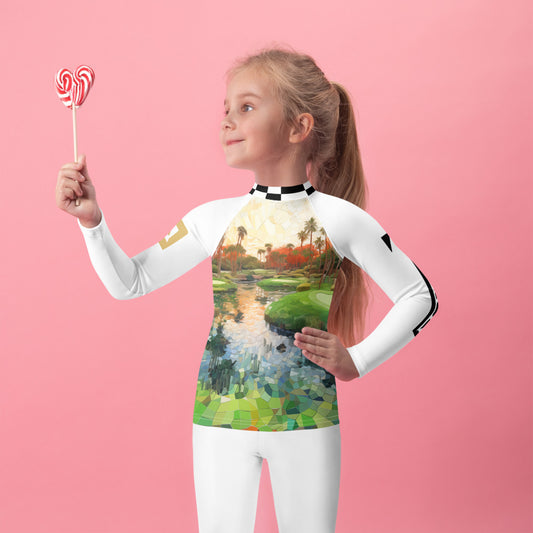 GOLF GAME — Kids Rash Guard