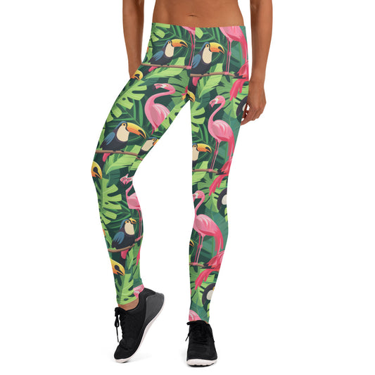 Tropical Birds - Leggings