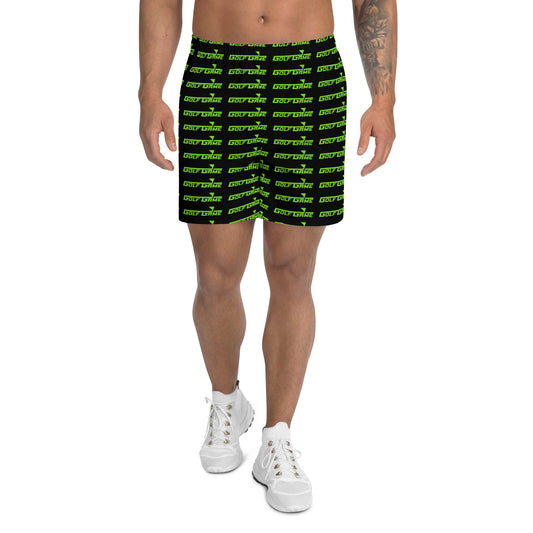 Golf Game Logo All-Over — Men's Recycled Athletic Shorts