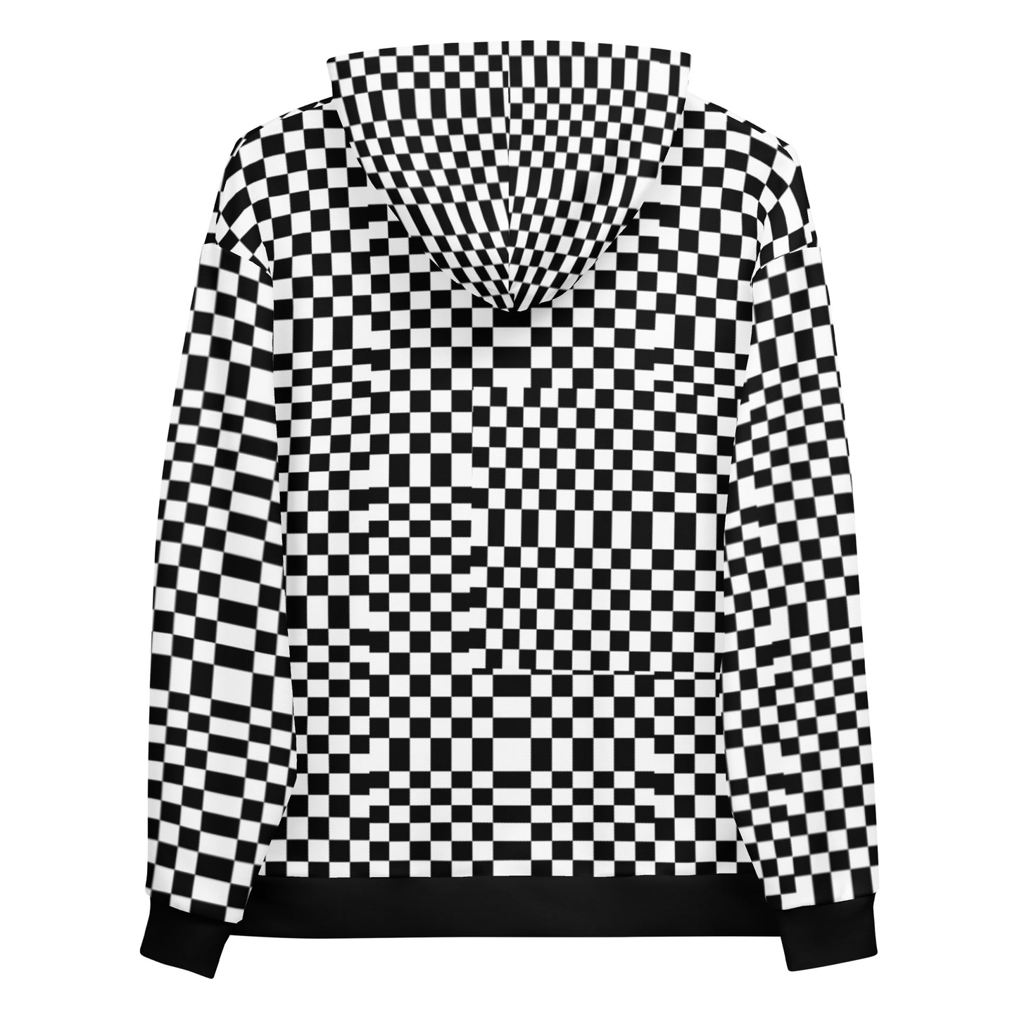 Golf Game B&W Squares — Men Hoodie