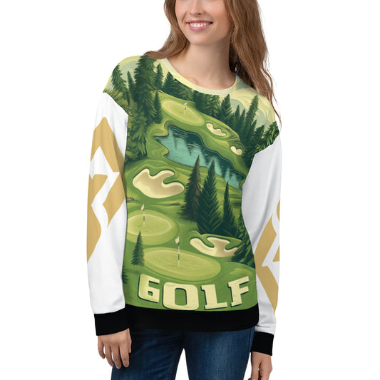 All-Over Golf - Women Sweatshirt